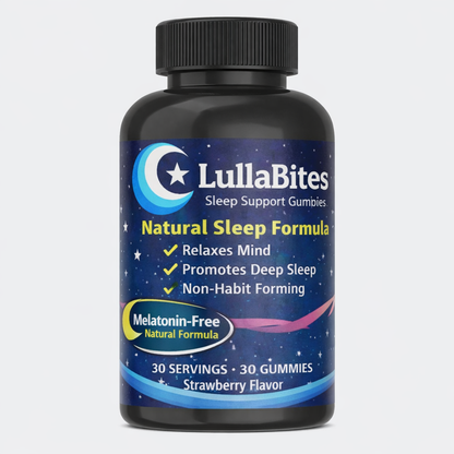 LullaBites Natural 30 Sleep Gummies