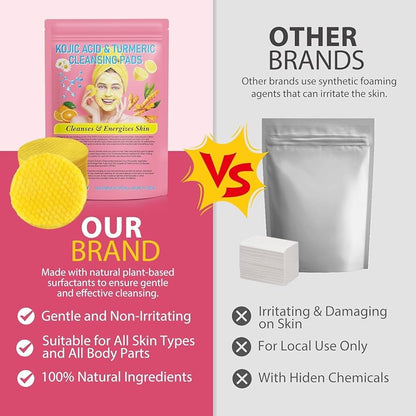Kojic Acid & Turmeric Cleansing Pads
