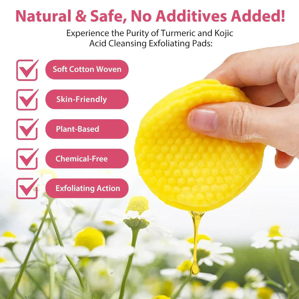Kojic Acid & Turmeric Cleansing Pads
