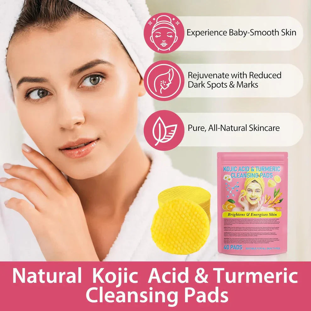 Kojic Acid & Turmeric Cleansing Pads