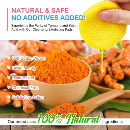 Kojic Acid & Turmeric Cleansing Pads