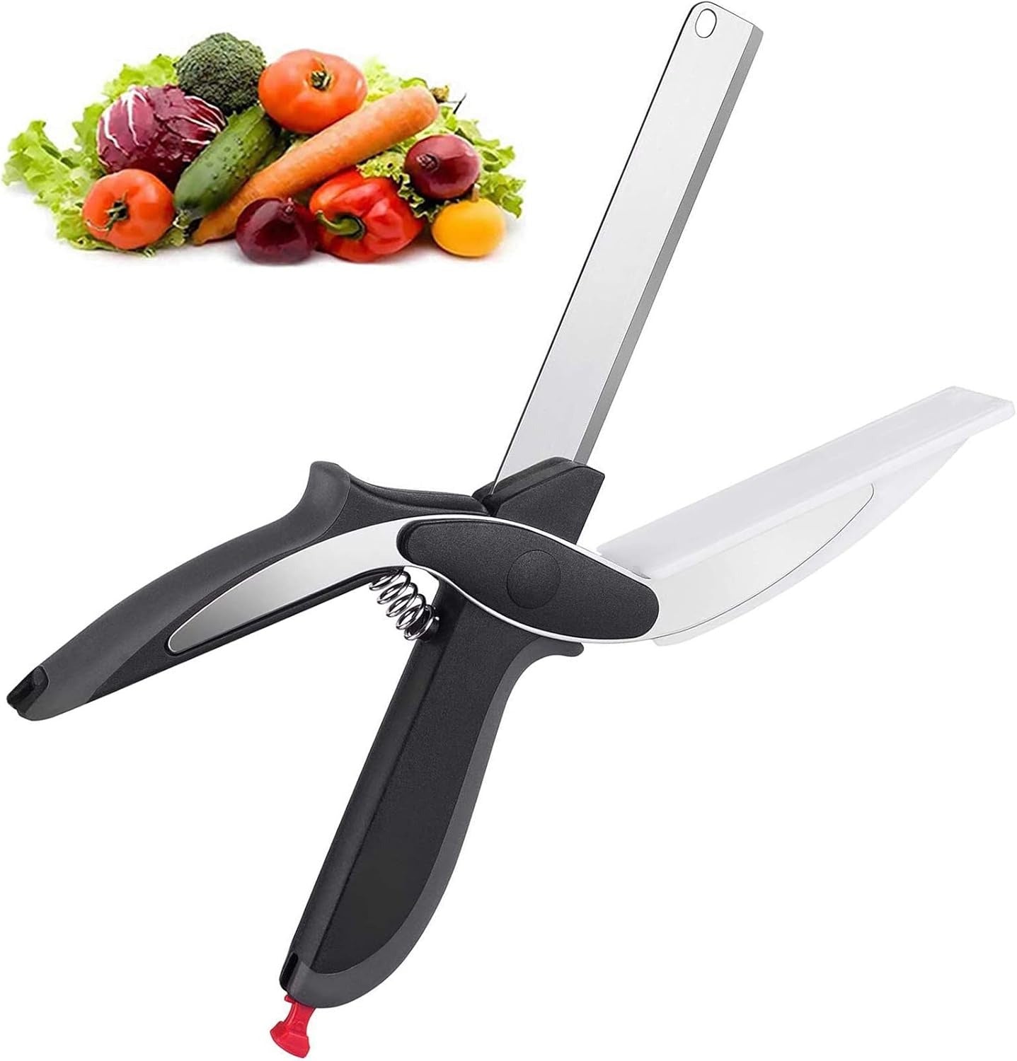 Clever Cutter 2 in 1 Kitchen Knife & Cutting Board Scissors
