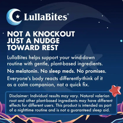 LullaBites Natural 30 Sleep Gummies