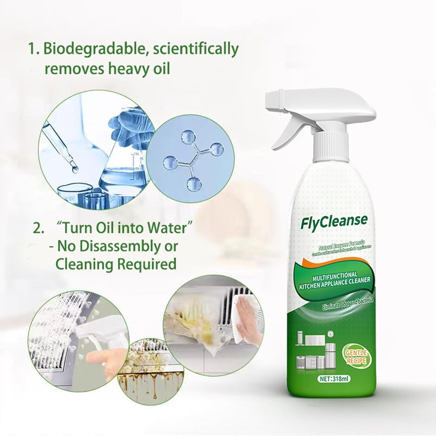 Oil stain remover