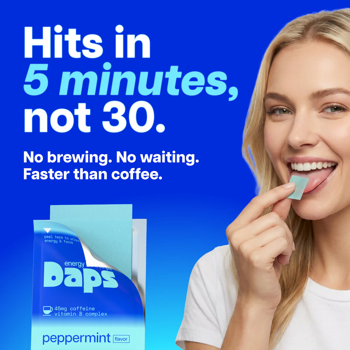 Daps Energy Mint Strips