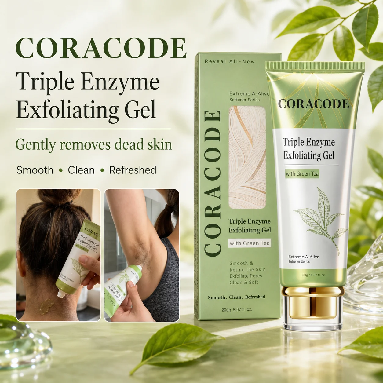 Triple Enzyme Green Tea Exfoliating