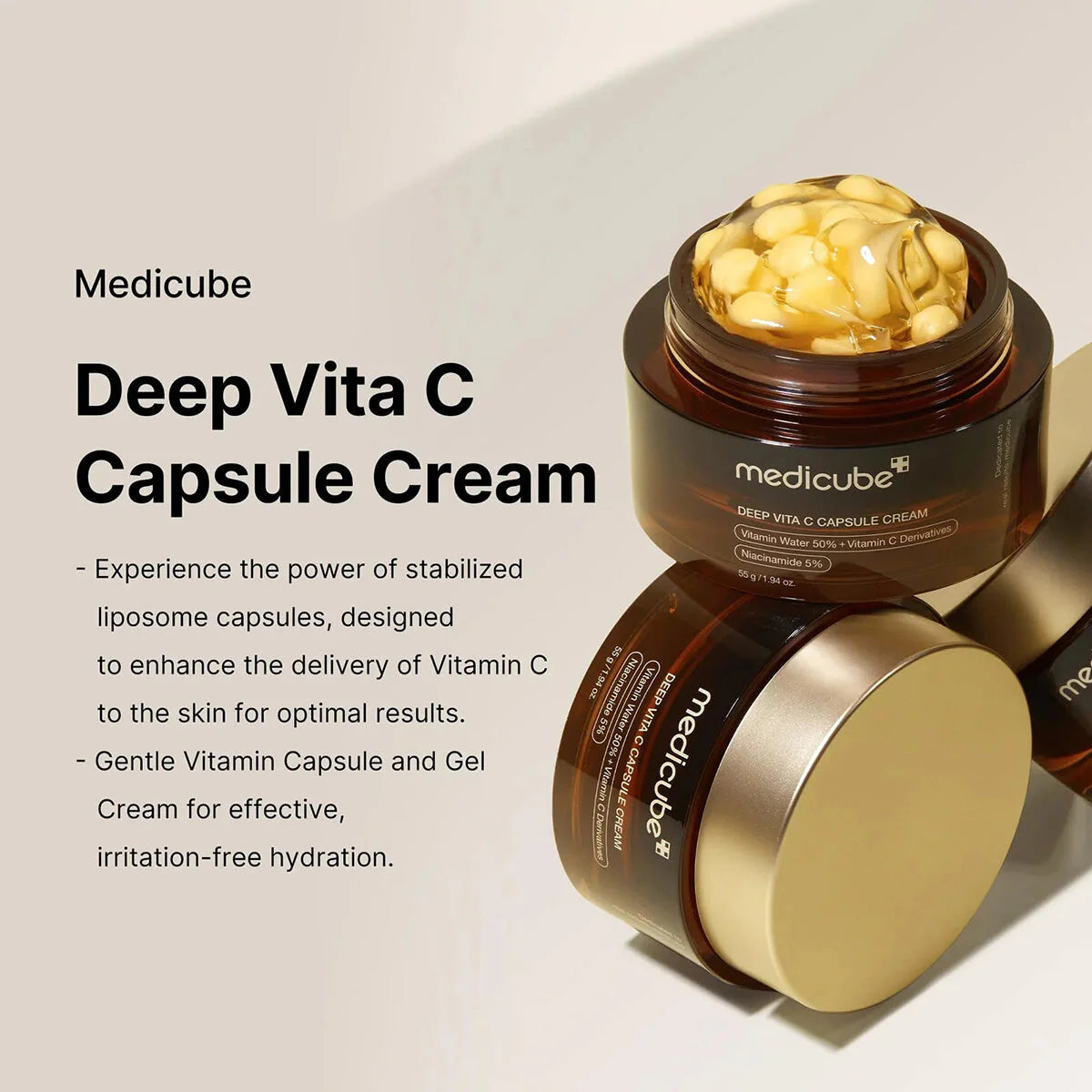 Medicube - Deep Vit C Capsule Cream