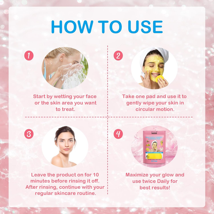 Kojic Acid & Turmeric Cleansing Pads